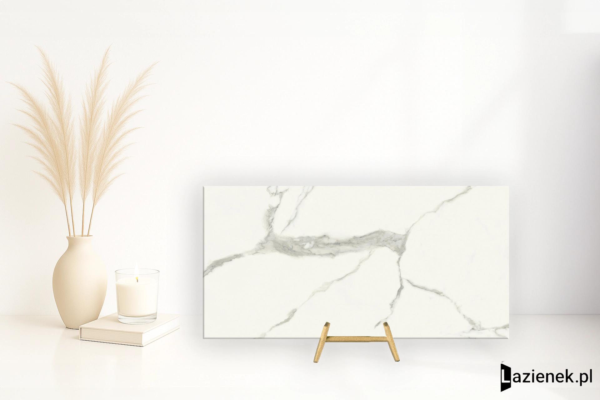 Graniti Fiandre Marble Lab Calacatta Bellissimo jedwabista 60x120 cm gr. 8 mm - płytka rektyfikowana / AH199X864